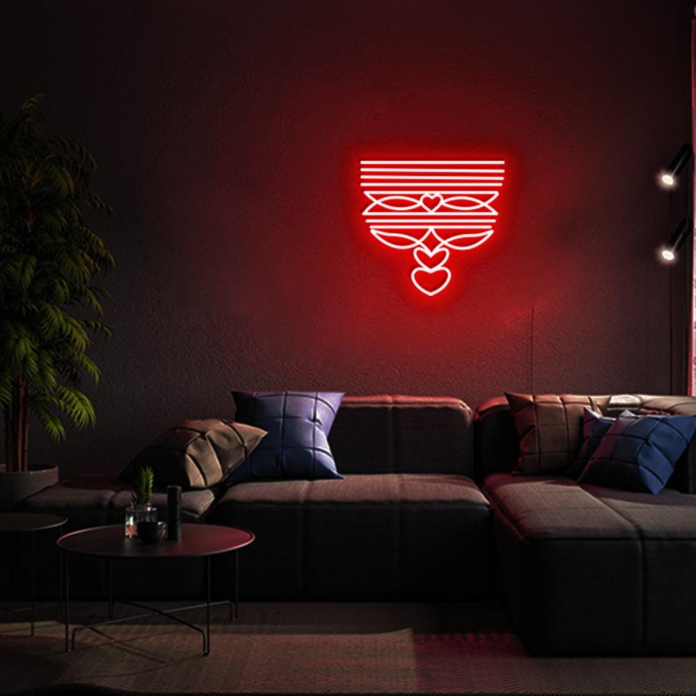 Western Valentine's Day Neon, Cowboy Boot Stitch, Romantic Couple Neon, Heart Boot Stitch Country Love Cowboy Style, Valentine's Day Gifts