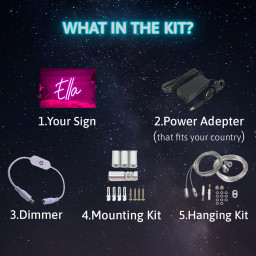 Neon Sign Teenage Girl Gifts, Neon Name Sign, Nursery Name Sign, Room Decor For Teens, Neon Light, Mother’s Day Gifts