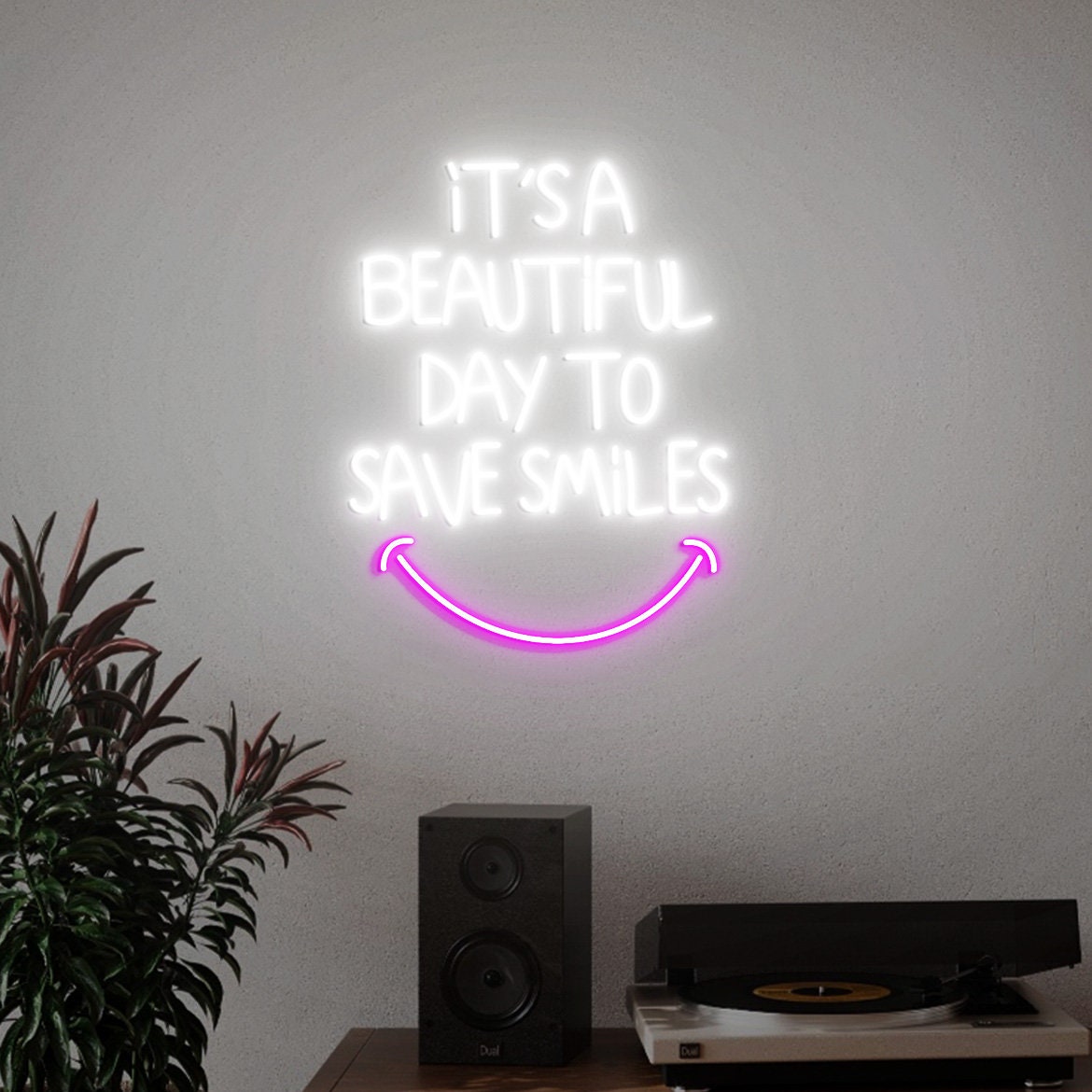 It's Beautiful Day to Save Smiles Sign, Dental Sign, Dental Clinic Decor, Dentist Office Wall Décor, Gift for Dentist, Christmas Gift