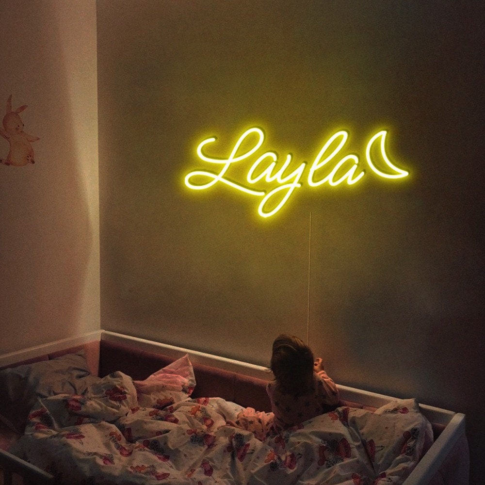 Custom Neon Sign For Kids, Led Sign For Home Decor, Neon Name Sign for Wall Decor, Neon Light For Baby Bedroom Decor, Personalized Gifts