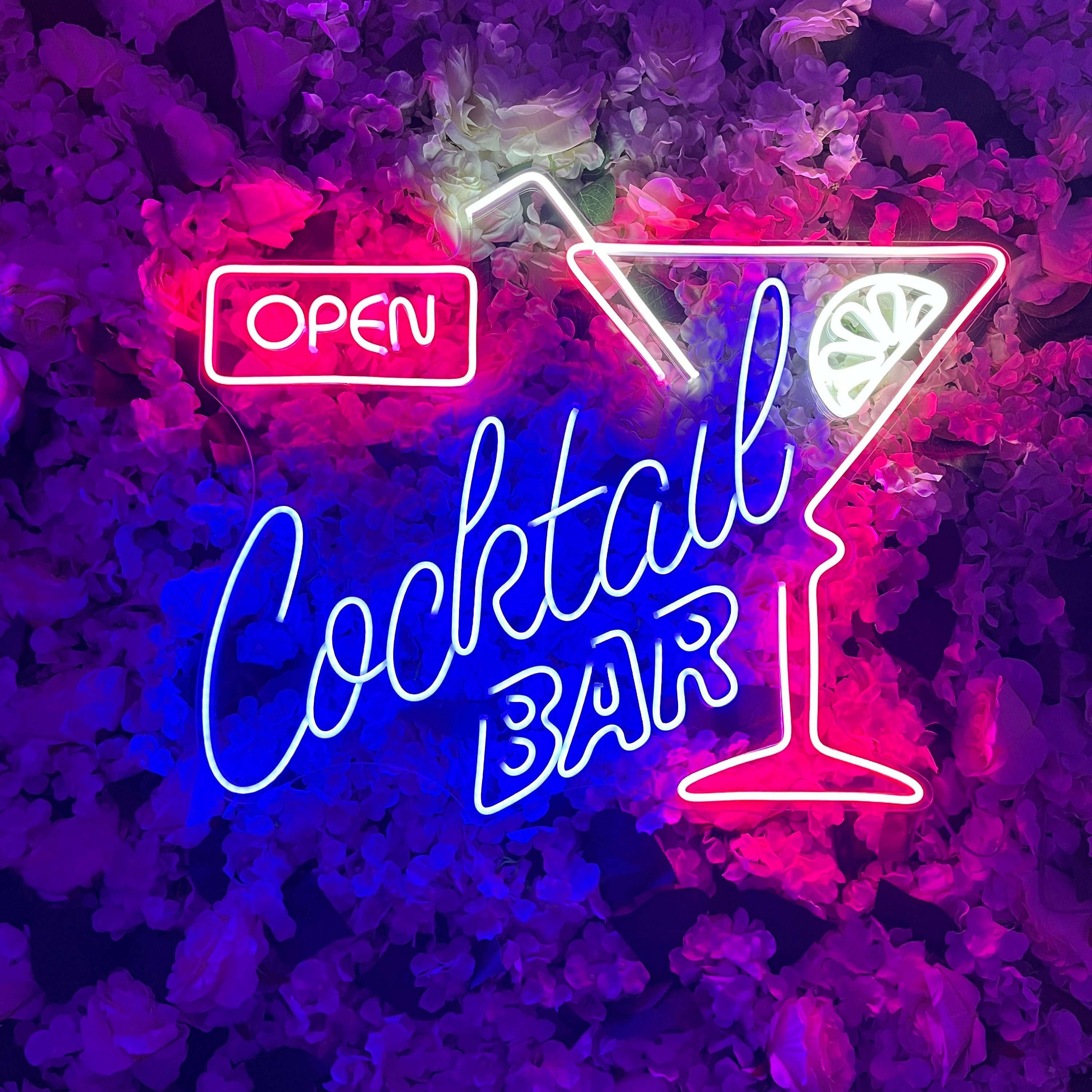 Custom Bar Neon Light | Neon bar sign | Led Light Cocktail | Hneon beer sign | Bar open Neon Signs | Champagne beer LED Decor Club Signage