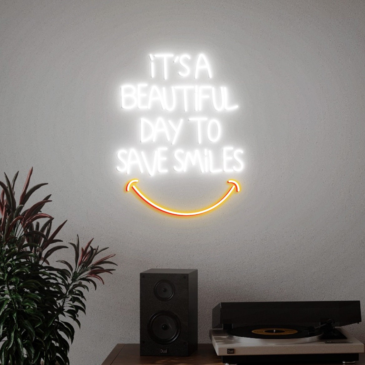 It's Beautiful Day to Save Smiles Sign, Dental Sign, Dental Clinic Decor, Dentist Office Wall Décor, Gift for Dentist, Christmas Gift
