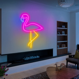 Flamingo Neon Light Sign, Led Neon Signs ,Decor Bedroom Room Wall, Neon Decor Home Personalized Children Room Decor Gifts From NeonArtists