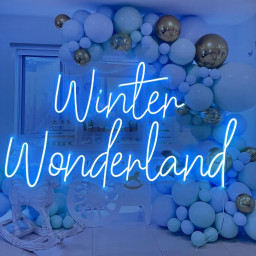 Neon Sign Custom | Neon Sign Winter Wonderland | Wedding Neon Sign | Neon Sign Bedroom | Neon Sign Wall Decor | | Neon Light Art Led Signs