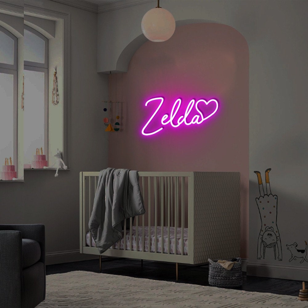 Neon Sign Teenage Girl Gifts, Neon Name Sign, Nursery Name Sign, Room Decor For Teens, Neon Led Sign ,Girls Birthday Gifts, Mother Day Gifts