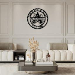 A Letter – Personalised Circular Heritage Monogram