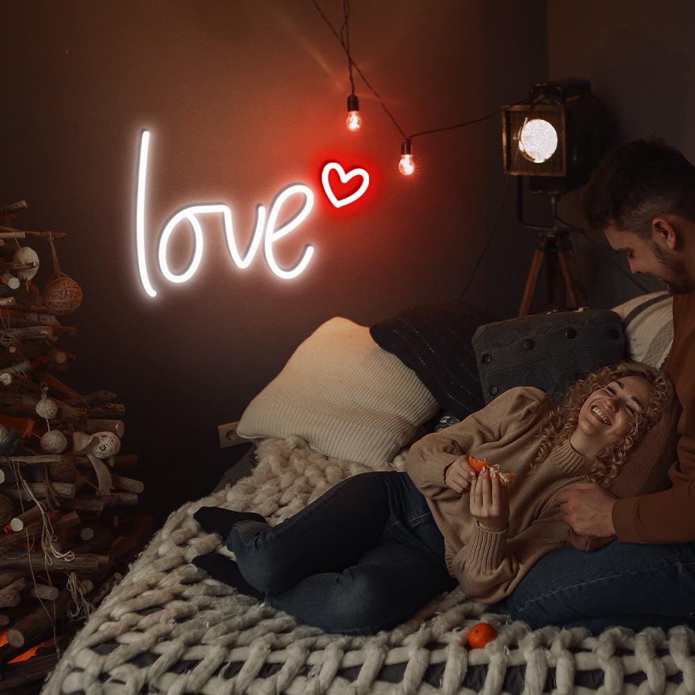 Love Xoxo Couple Neon, Valentine's Day For Women And Men Neon Gifts, Couple Neon for Women, Valentine's Day Gifts, Happy Valentine's Day