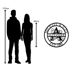 A Letter – Personalised Circular Heritage Monogram