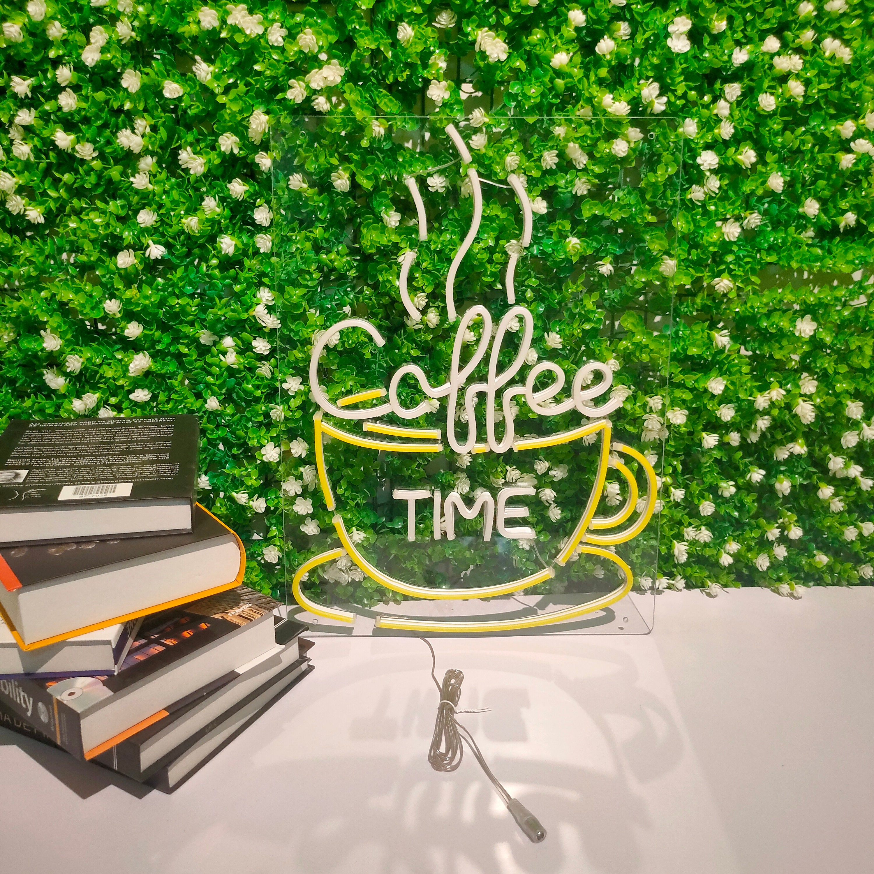Coffee neon sign Coffee Time Cup Shop LED Light for Home Decor Party Birthday Celebrate Neon Wall Decor LED Neon Sign Bar Store Decor