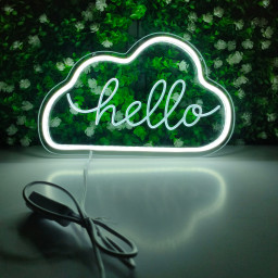 Hello Neon Sign Custom Name For Kid Room Decoration Night Light For Desk Bedroom Boy Girl Gift Led Heart Wedding Bar Party Business Banner