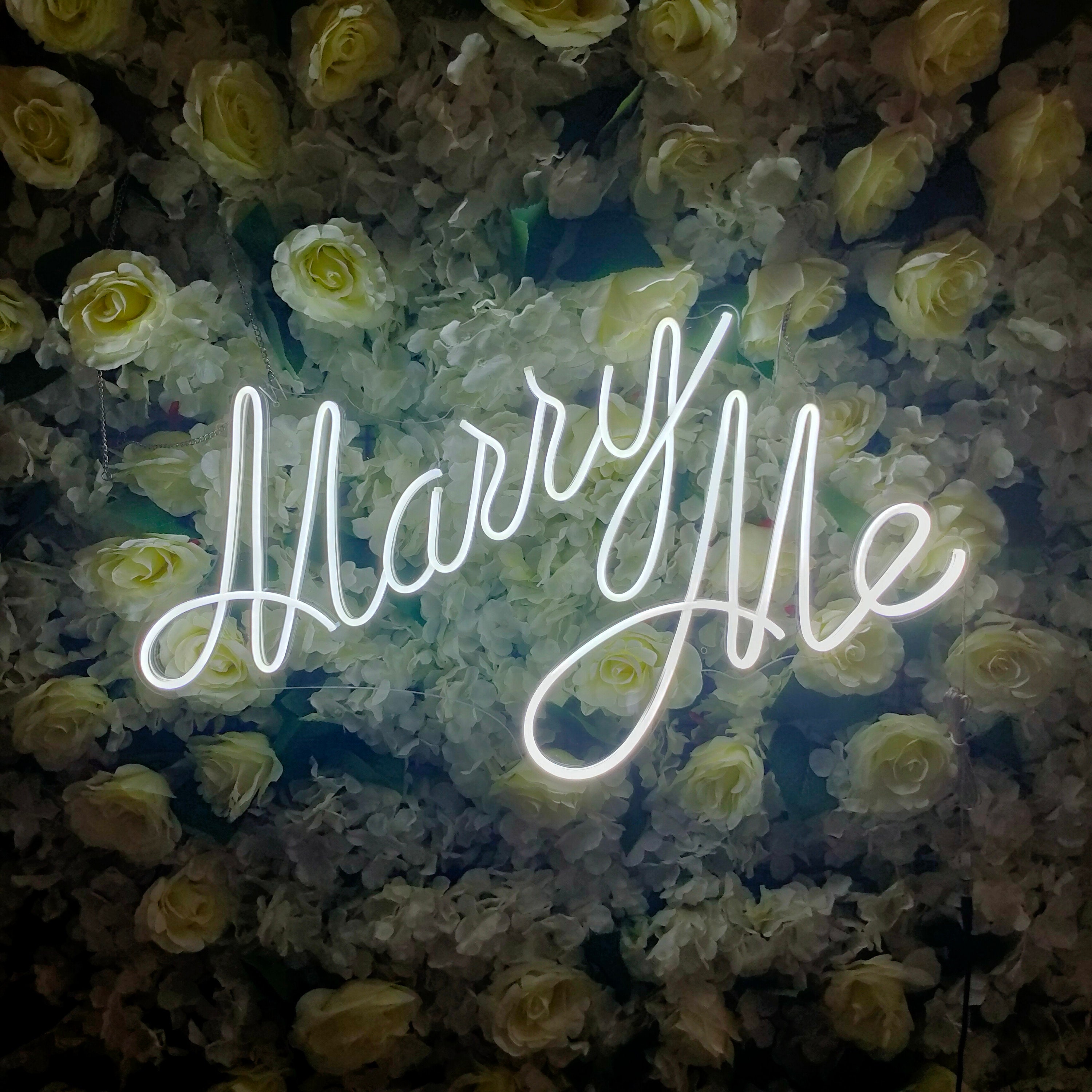 Marry Me Neon Sign Wedding Decoration Custom Neon Sign Wedding Neon Sign Neon Wedding Sign C ustom Neon Sign Wall Decor Neon Sign Art