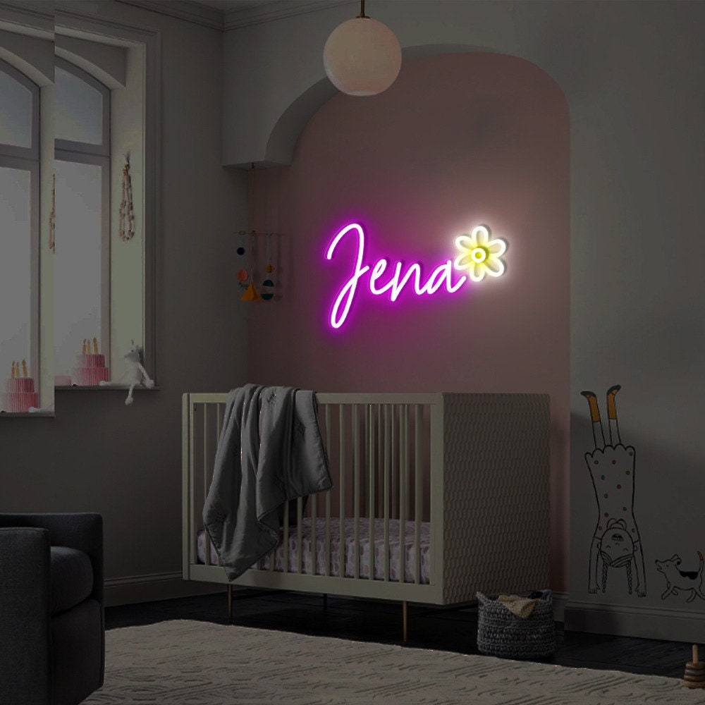 Neon Sign Teenage Girl Gifts, Neon Name Sign, Nursery Name Sign, Room Decor For Teens, Neon Light , Girls Birthday Gifts, Mother Day Gifts