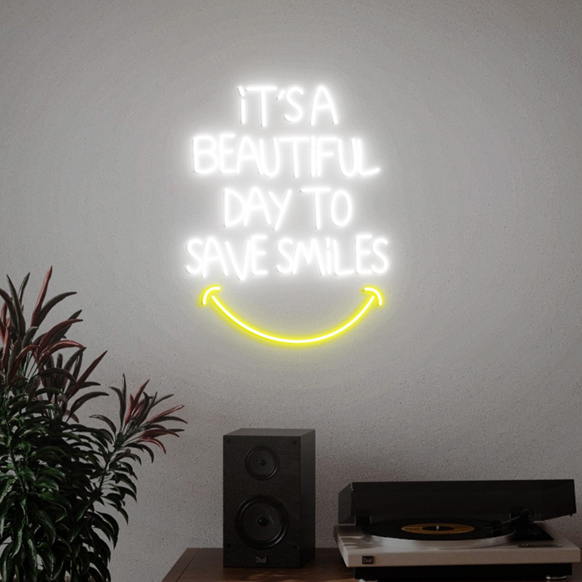 It's Beautiful Day to Save Smiles Sign, Dental Sign, Dental Clinic Decor, Dentist Office Wall Décor, Gift for Dentist, Christmas Gift