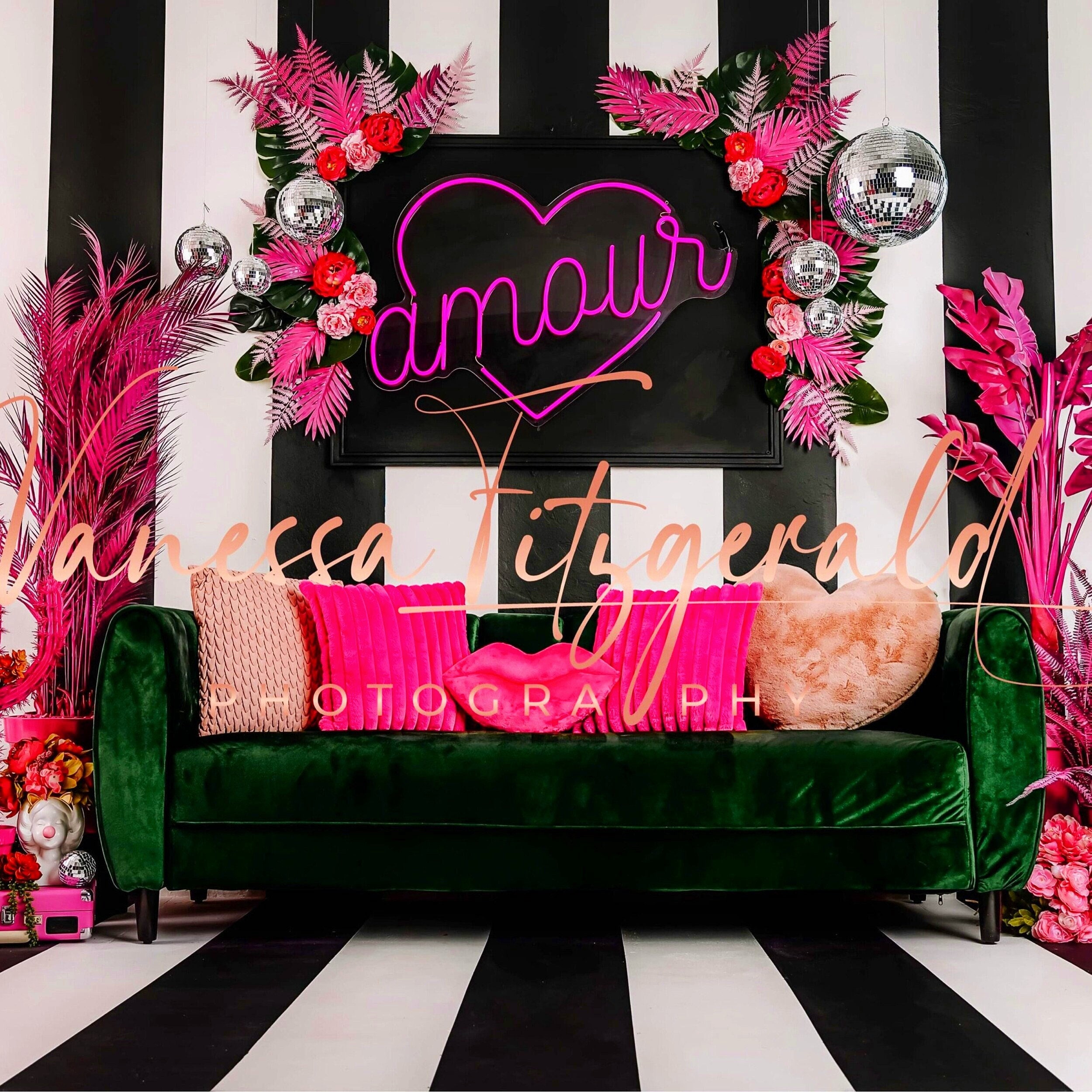 Amour With Heart Neon Sign, Wedding Neon Sign, Name Neon Sign, Wall Mount Bedroom Decor Neon Light Sign Gift For Her from NeonArtist