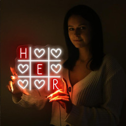 Love Him And Love Her Xoxo Couple Neon, Valentine's Day For Women And Men Neon, Couple Neon for Women, Valentine's Day Gifts, Valentines Day