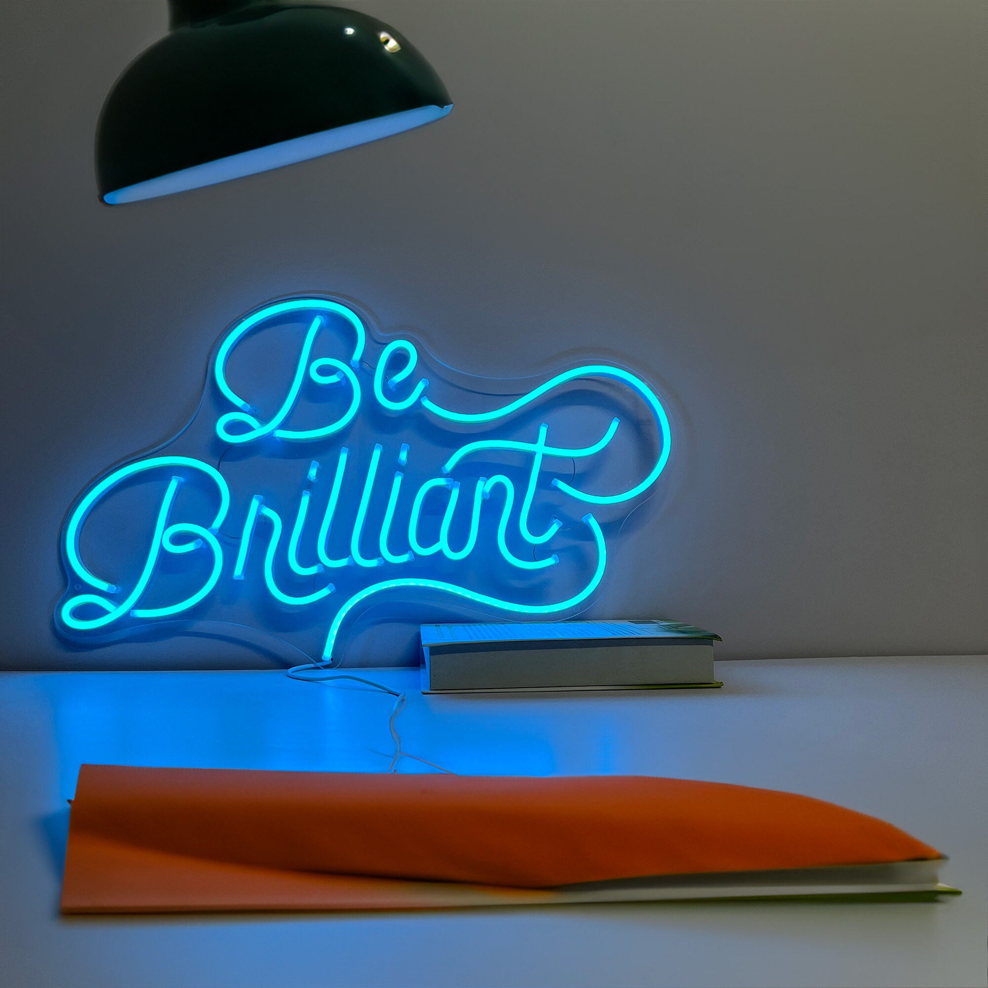 Custom Neon Sign | Be Brilliant Neon Sign | Neon Sign Light | Neon Sign Name | Neon Bar Sign Led | Neon Sign Wall Decor | Neon Sign Art