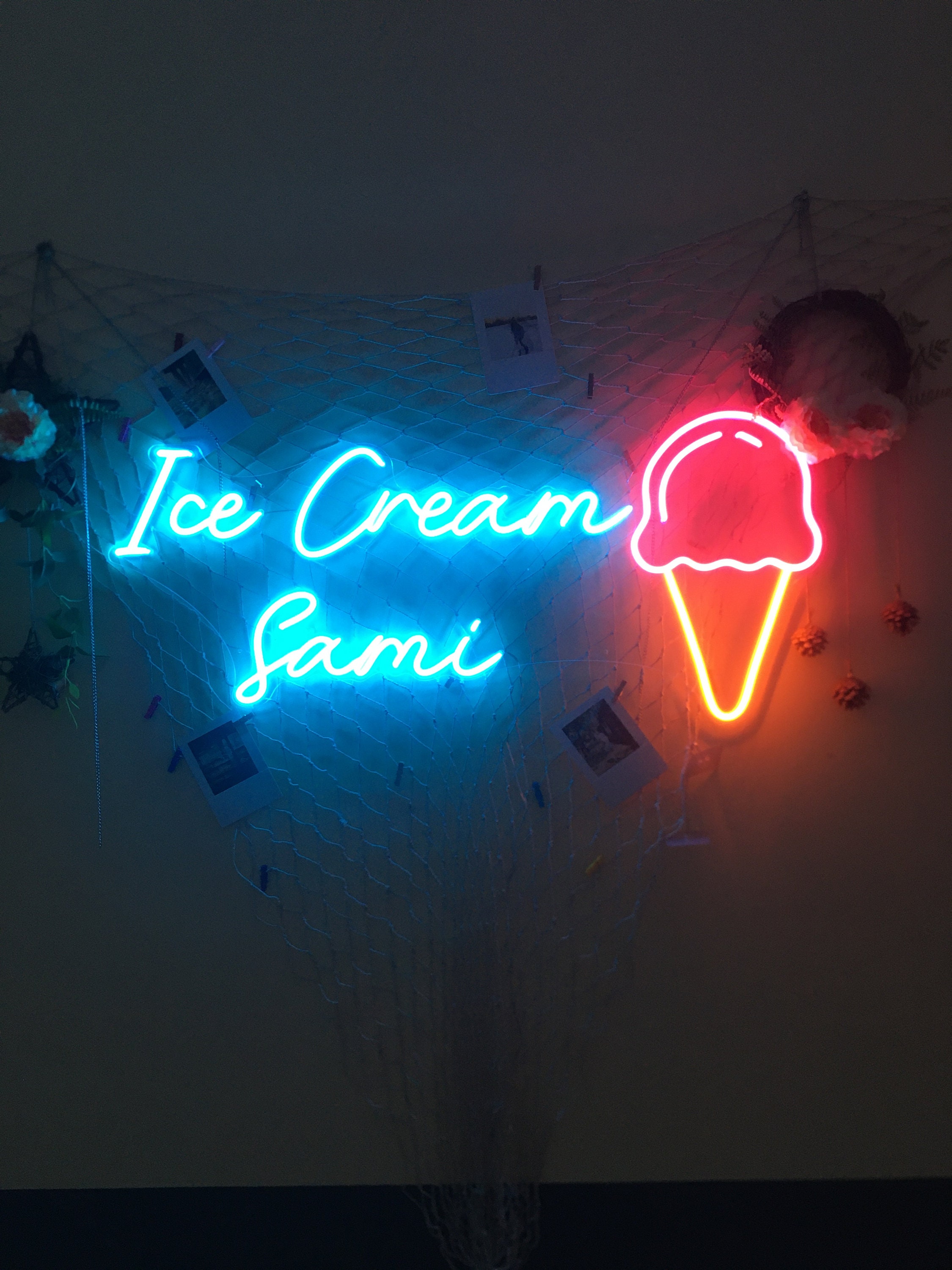 Ice Cream Neon Signs Light Custom For coffee Shop Store Pub Party Studio Personalized Wall Decor