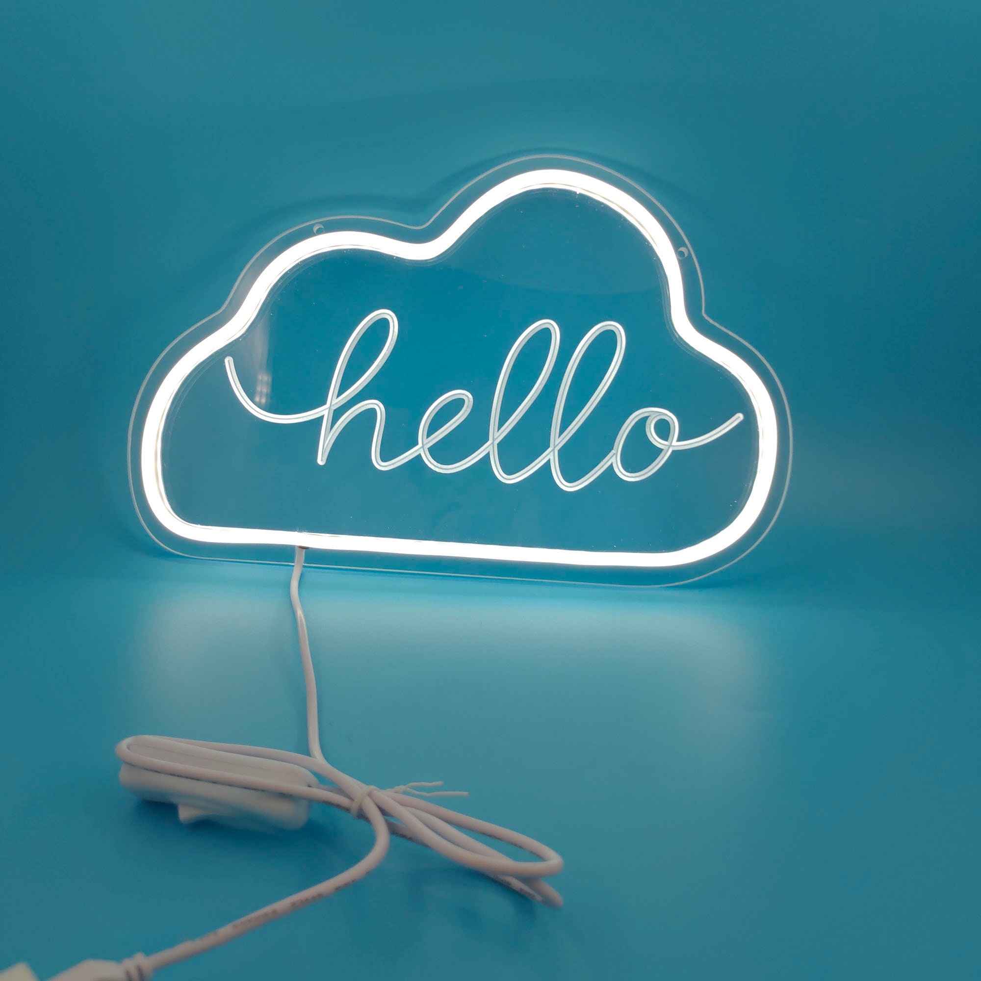 Hello Neon Sign Custom Name For Kid Room Decoration Night Light For Desk Bedroom Boy Girl Gift Led Heart Wedding Bar Party Business Banner