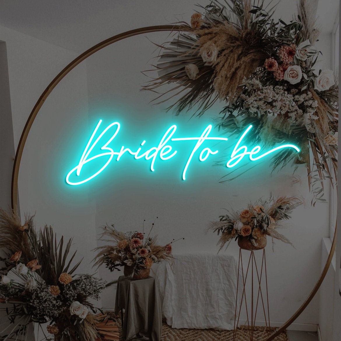 Bride to be, Led Neon Lights, Custom Neon Sign for Wedding Party Decor,Personalized Gift For Bride