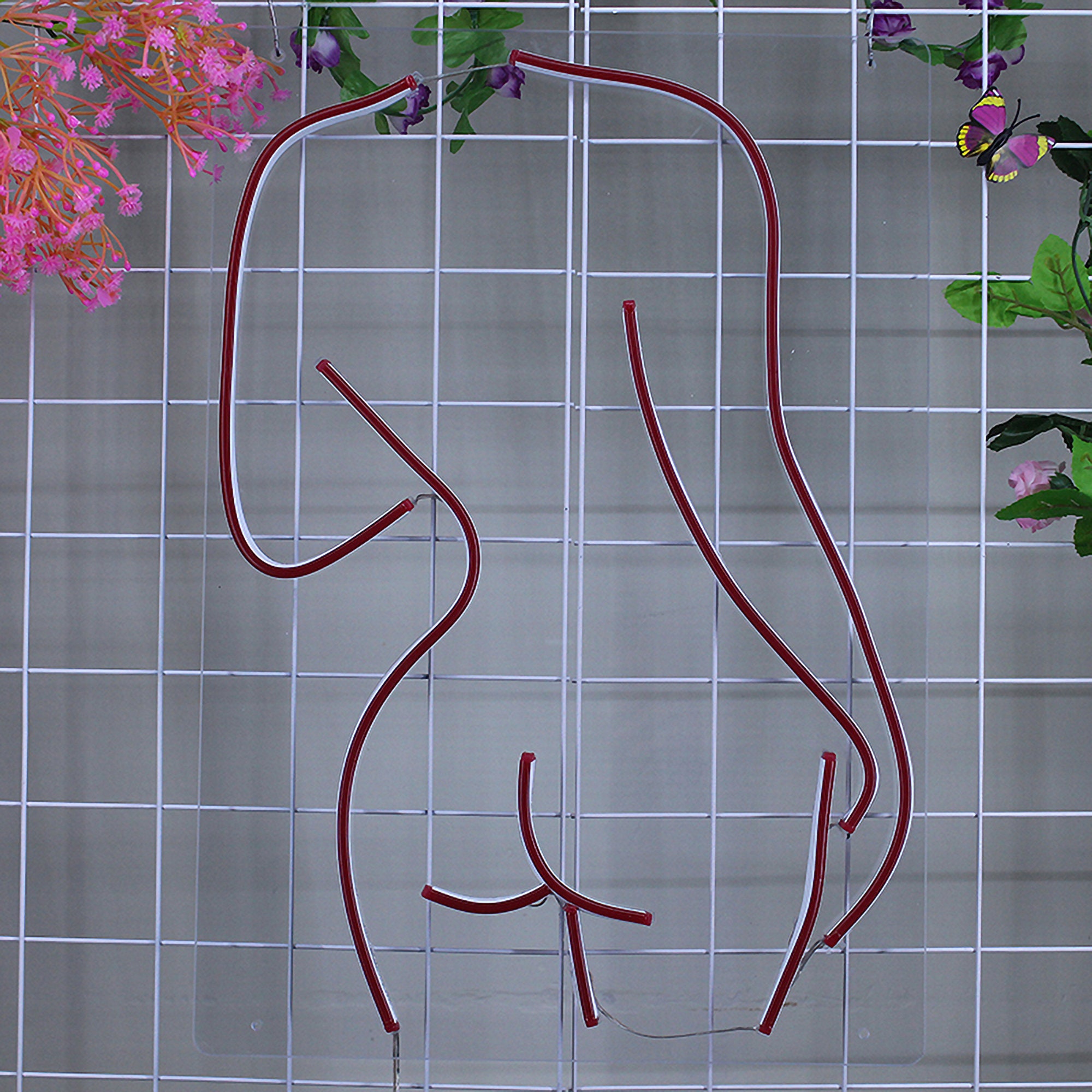 Neon Sign Custom / Sexy Neon / Sexy Lady Neon Sign / Bar Decor / Wall Decor / Party Decoration / Body Art / Bedroom Decor