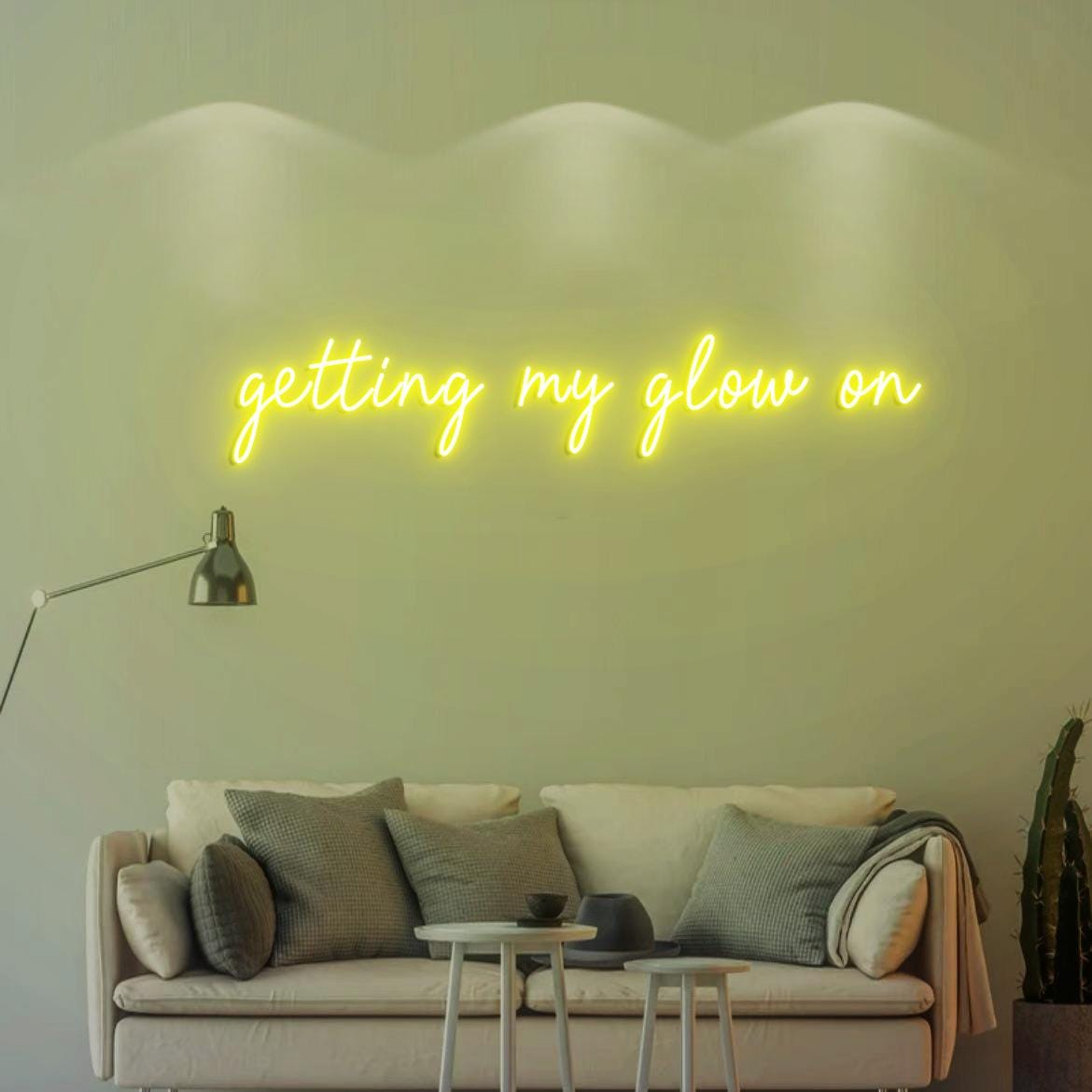Getting My Glow On Sign, Spa Beauty Wall Glow Sign, Neon Light Salon Decor, Medical Spa Wall Decor, Glow Spa Wall Neon Sign, Med Spa Decor