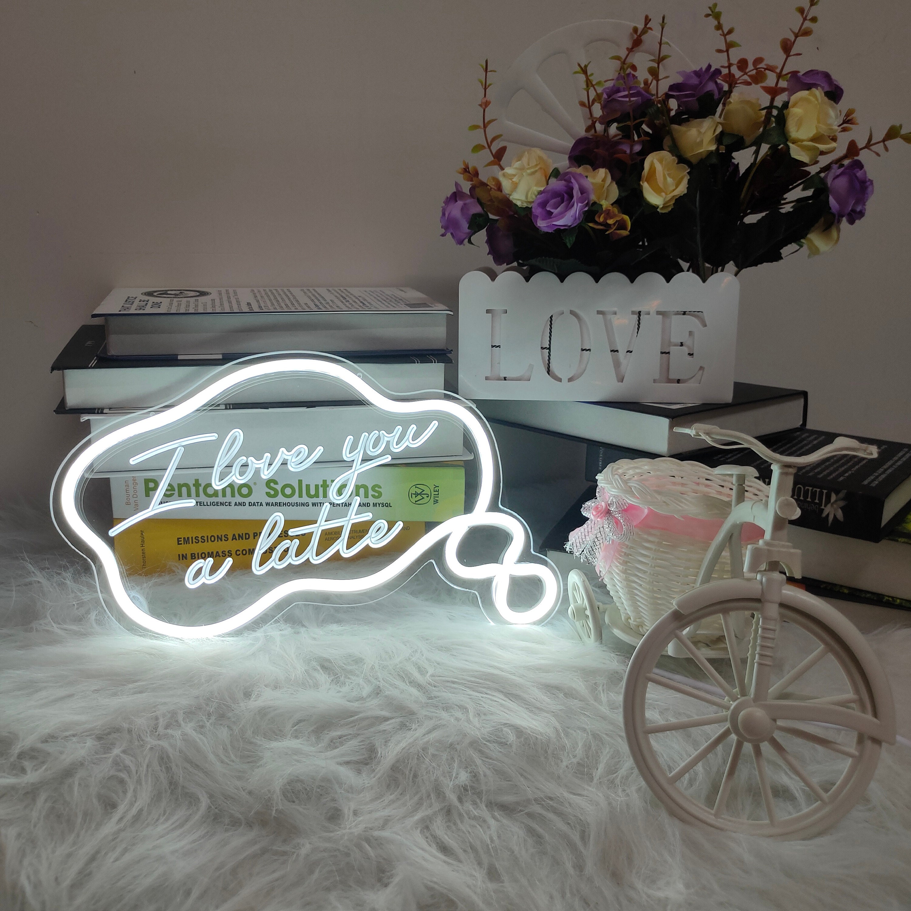 Neon Sign Light Custom Name Phrase Night Light Wedding decor Boy Girlfriend Birthday Gift Children's Room Girl Bedroom Decoration Home Wall