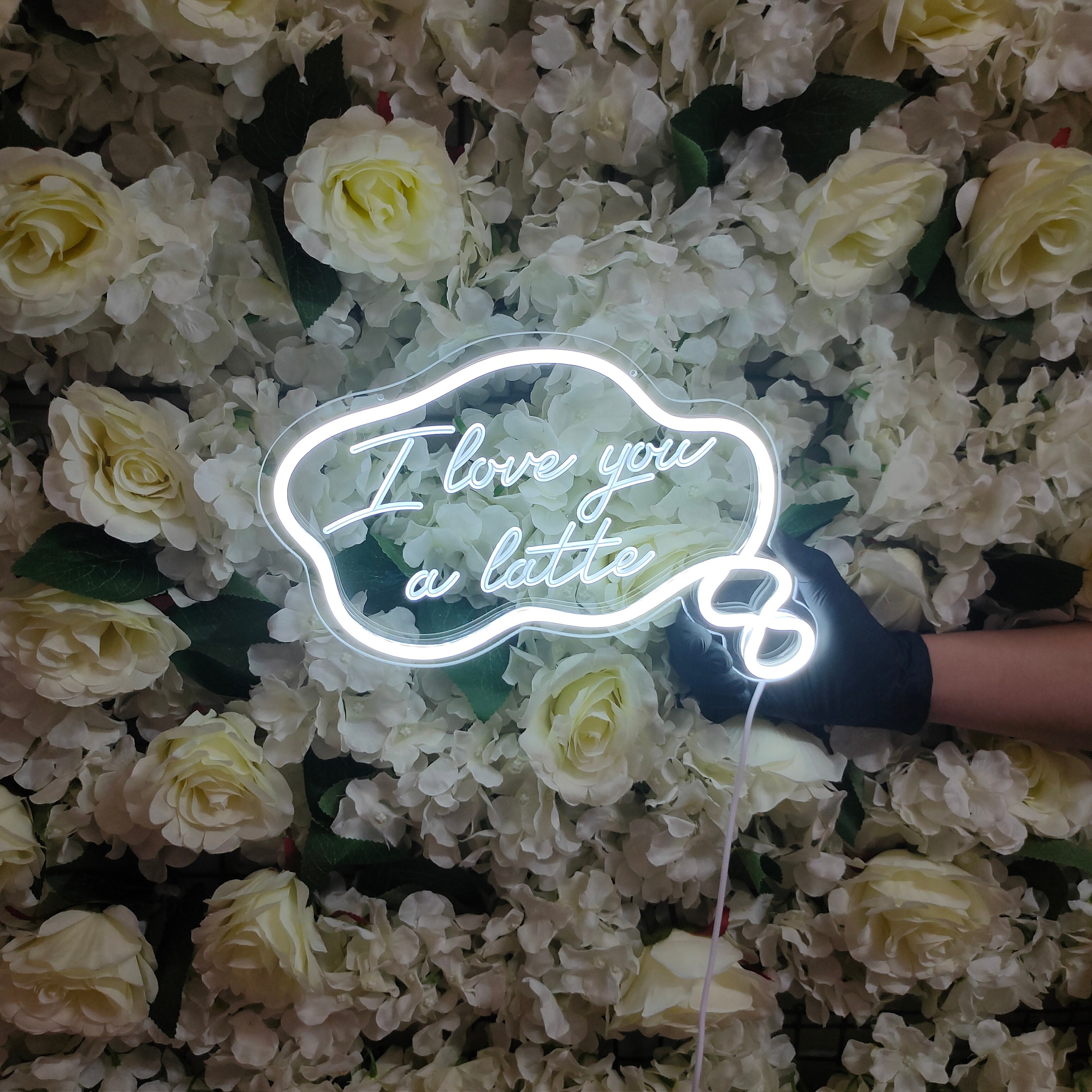 Neon Sign Light Custom Name Phrase Night Light Wedding decor Boy Girlfriend Birthday Gift Children's Room Girl Bedroom Decoration Home Wall