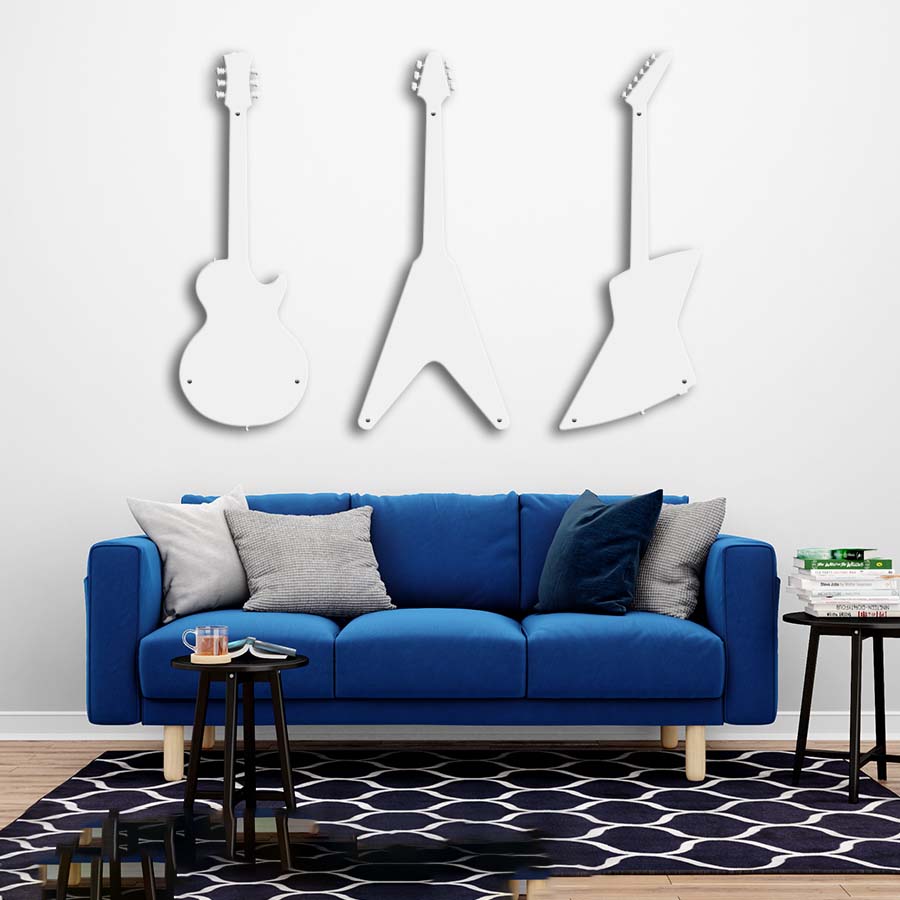Life-size Guitar Trio