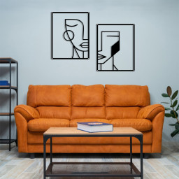 Abstract Faces Double Set