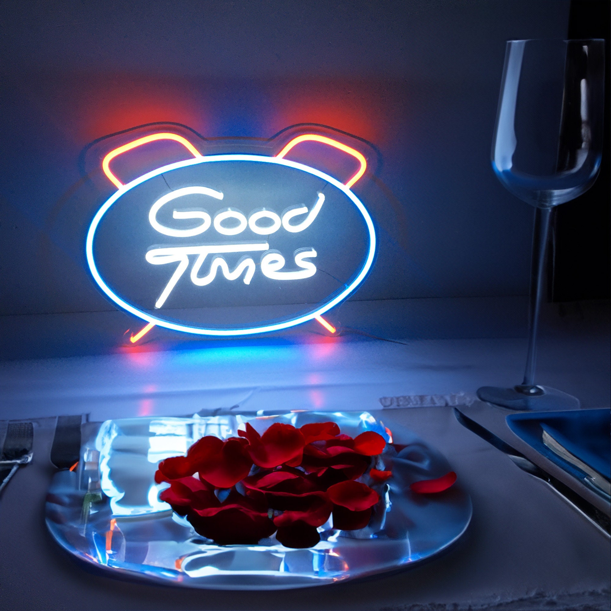 Custom Neon Sign | Neon Sign Good Time | Neon Sign Wedding | Neon Light Led | Neon Sign Bedroom | Neon Sign Wall Decor | Neon Sign Bar Art