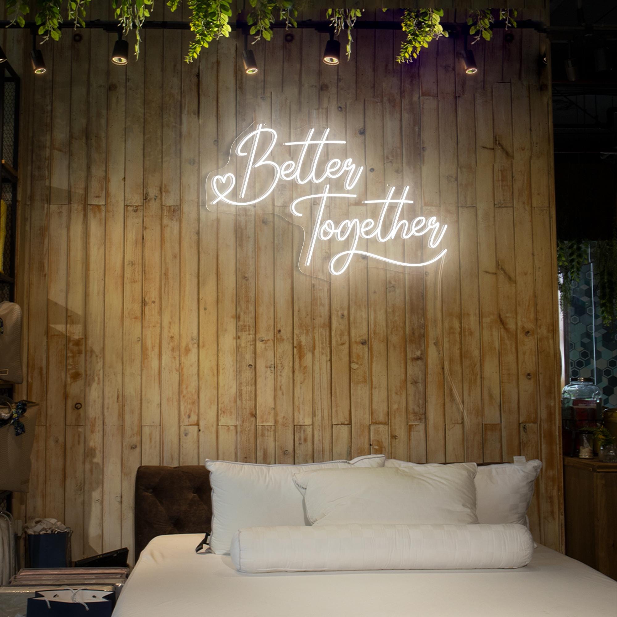 Better Together LED Neon Sign, Wedding Neon Sign for reception, Wedding Decorations, Wedding Decor, Wedding Gifts, Wedding Light Neon Sign