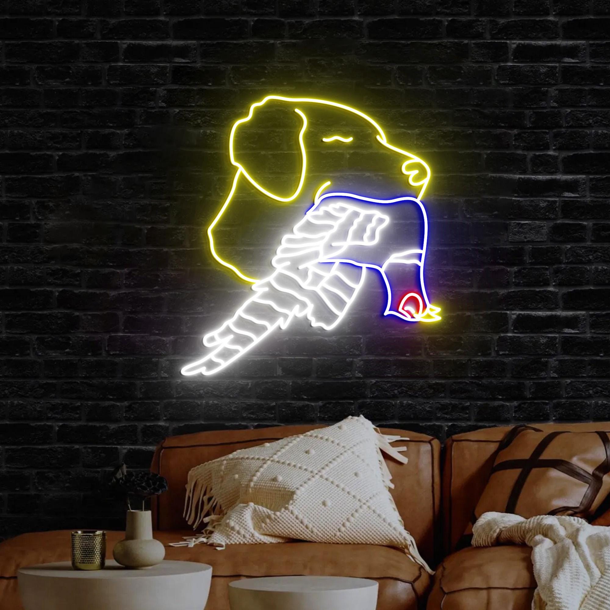 Lab Hunted Pheasant Neon Light, Hunted Neon Sign Light Decor, Hunted Pheasant Neon Sign, Hunter Neon Lights, Hunted Pheasant Wall Decor