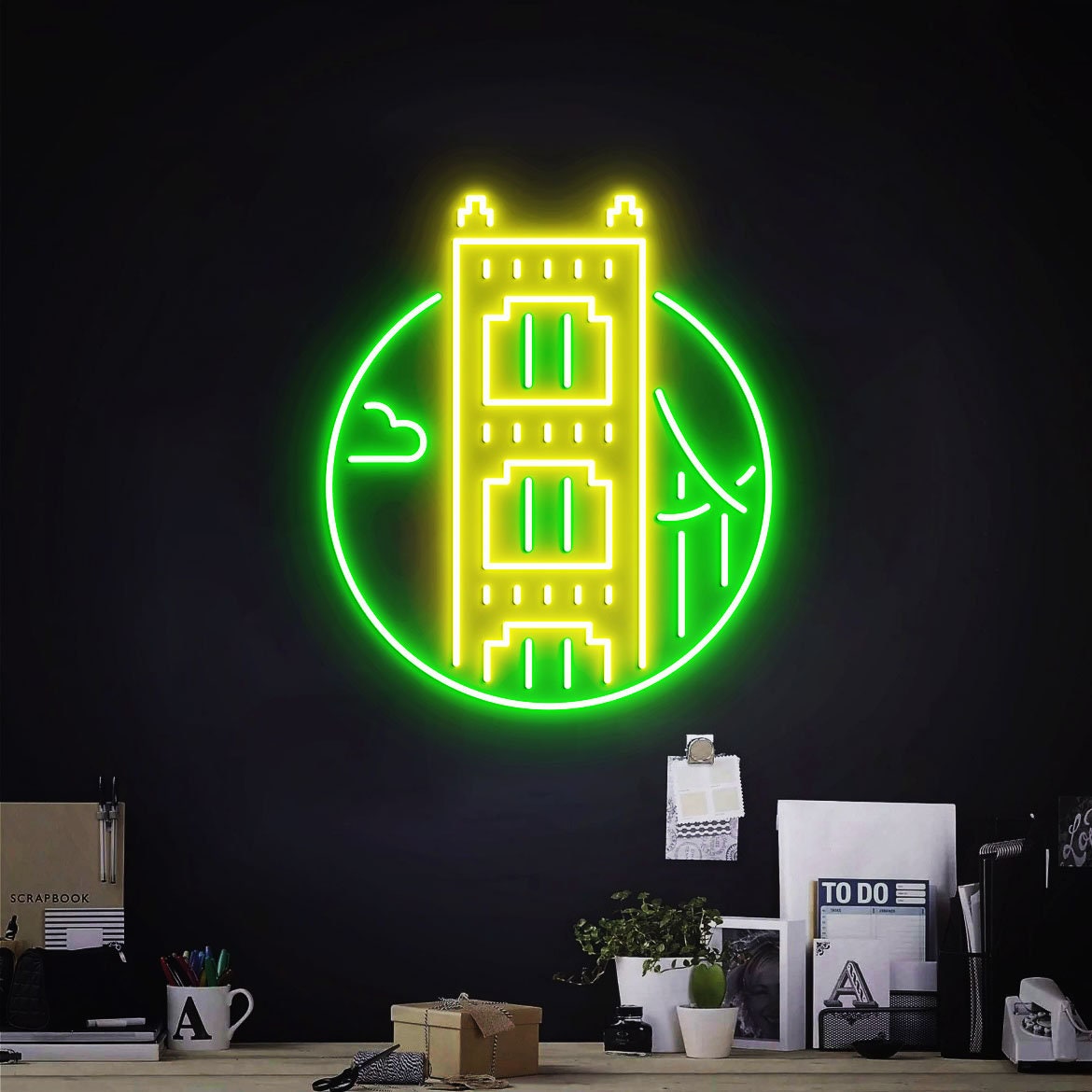 San Francisco Neon Light, Neon Sign Light Decor, San Francisco Bedroom Neon Sign, Bedroom Neon Lights, San Francisco Wall Decoration