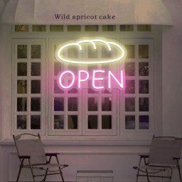 Burger Open Neon Sign ,Custom Hamburger LED Neon Sign,Light Up Neon Sign , Home Wall Decor, Open Neon Sign, Business Neon Sign