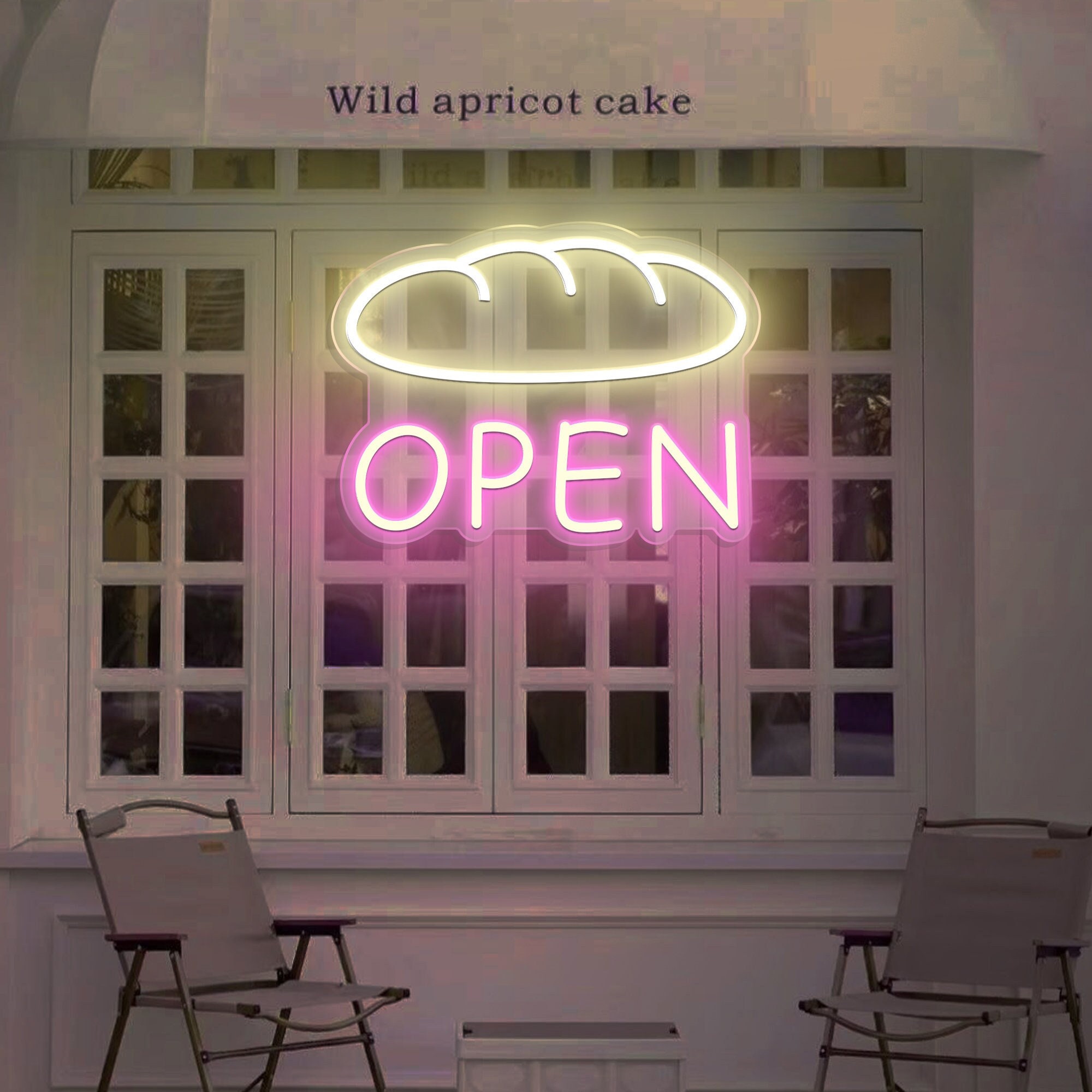 Burger Open Neon Sign ,Custom Hamburger LED Neon Sign,Light Up Neon Sign , Home Wall Decor, Open Neon Sign, Business Neon Sign