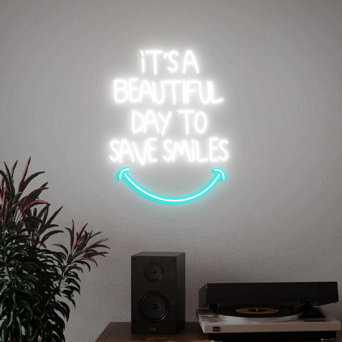 It's Beautiful Day to Save Smiles Sign, Dental Sign, Dental Clinic Decor, Dentist Office Wall Décor, Gift for Dentist, Christmas Gift