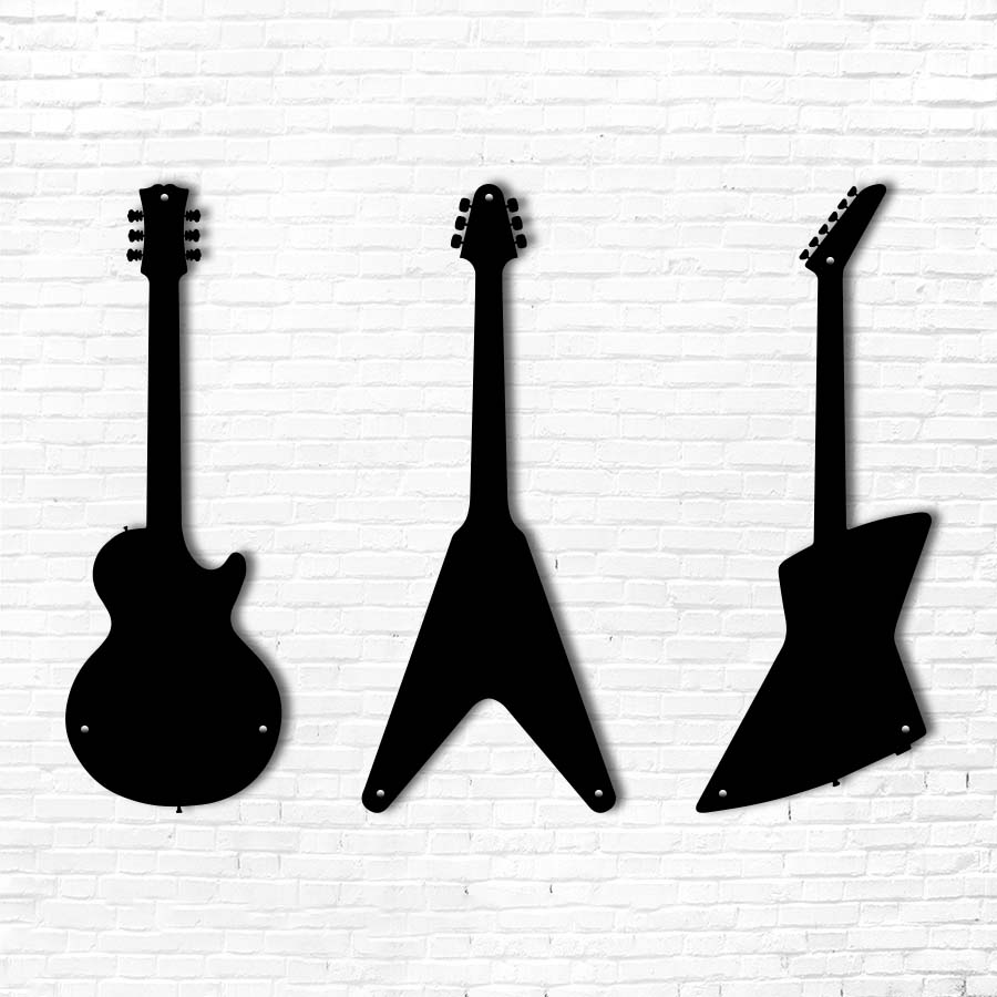 Life-size Guitar Trio