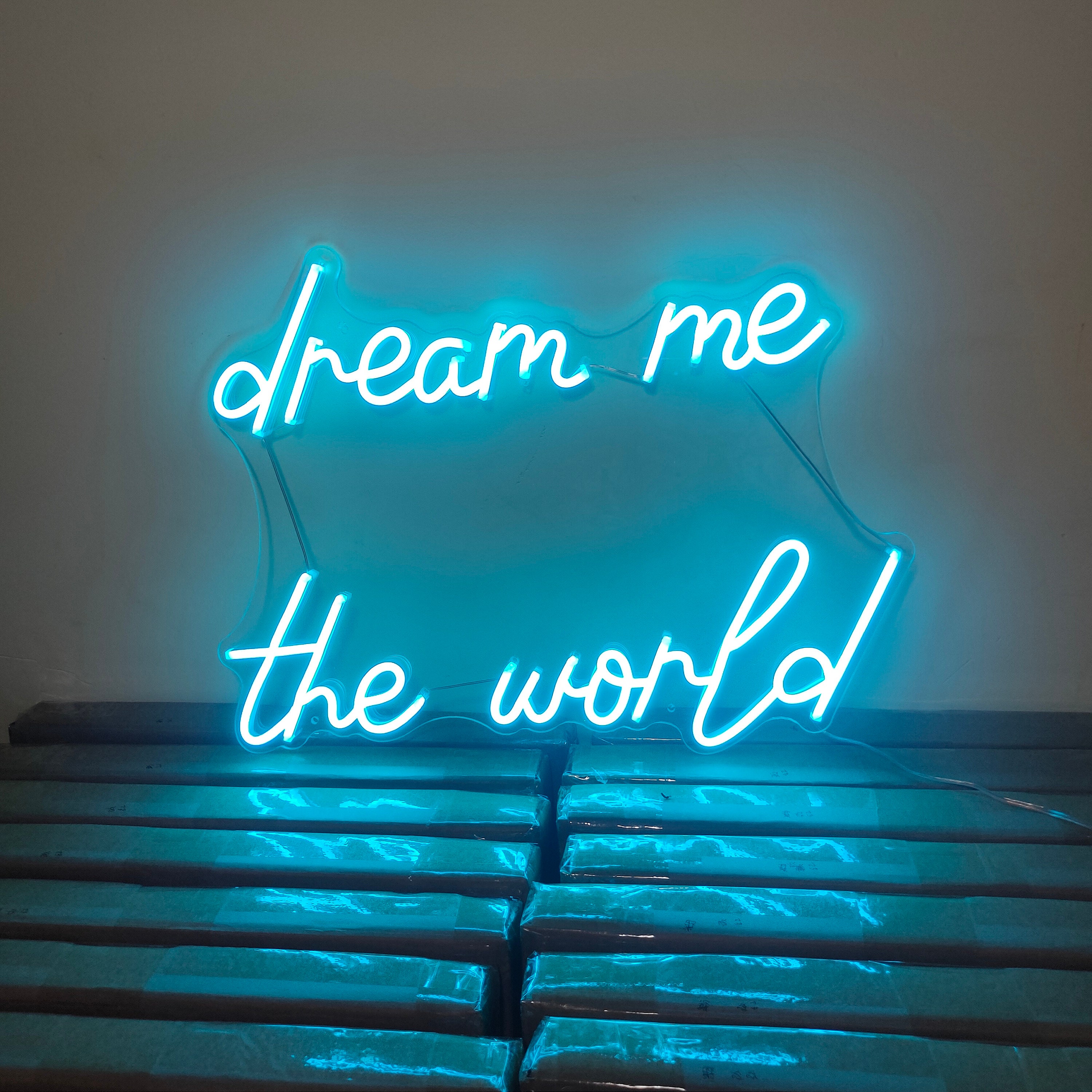 Custom Neon Sign Dream Neon Sign Bedroom Neon Sign Wall Decor Neon Sign Art Led Sign Neon Name Sign Neon Light Sign For Wall Neon Desk Sign