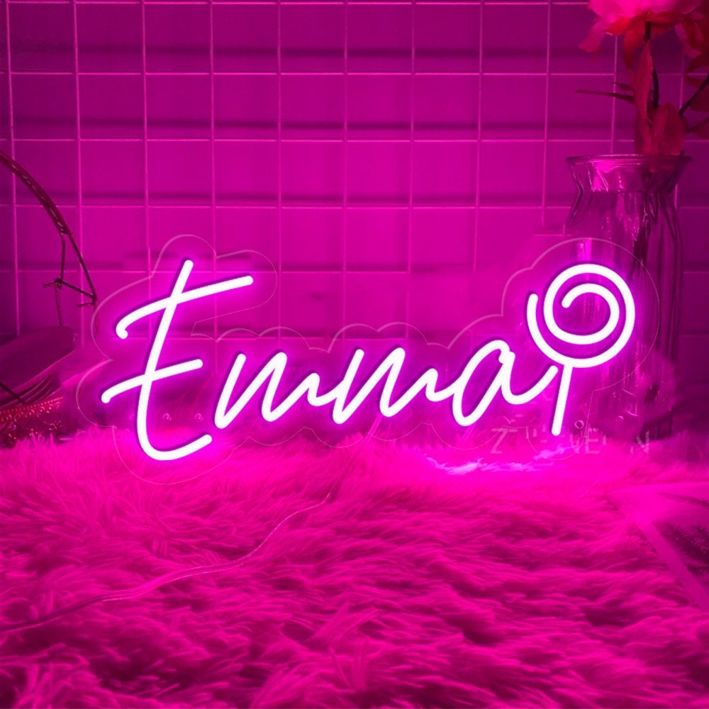 Led Name Sign Custom Gift for Kid, Custom Name Sign Graduation Gift, Neon Sign Wall Decor, Neon Name Sign Room Decor, Personalized Gifts