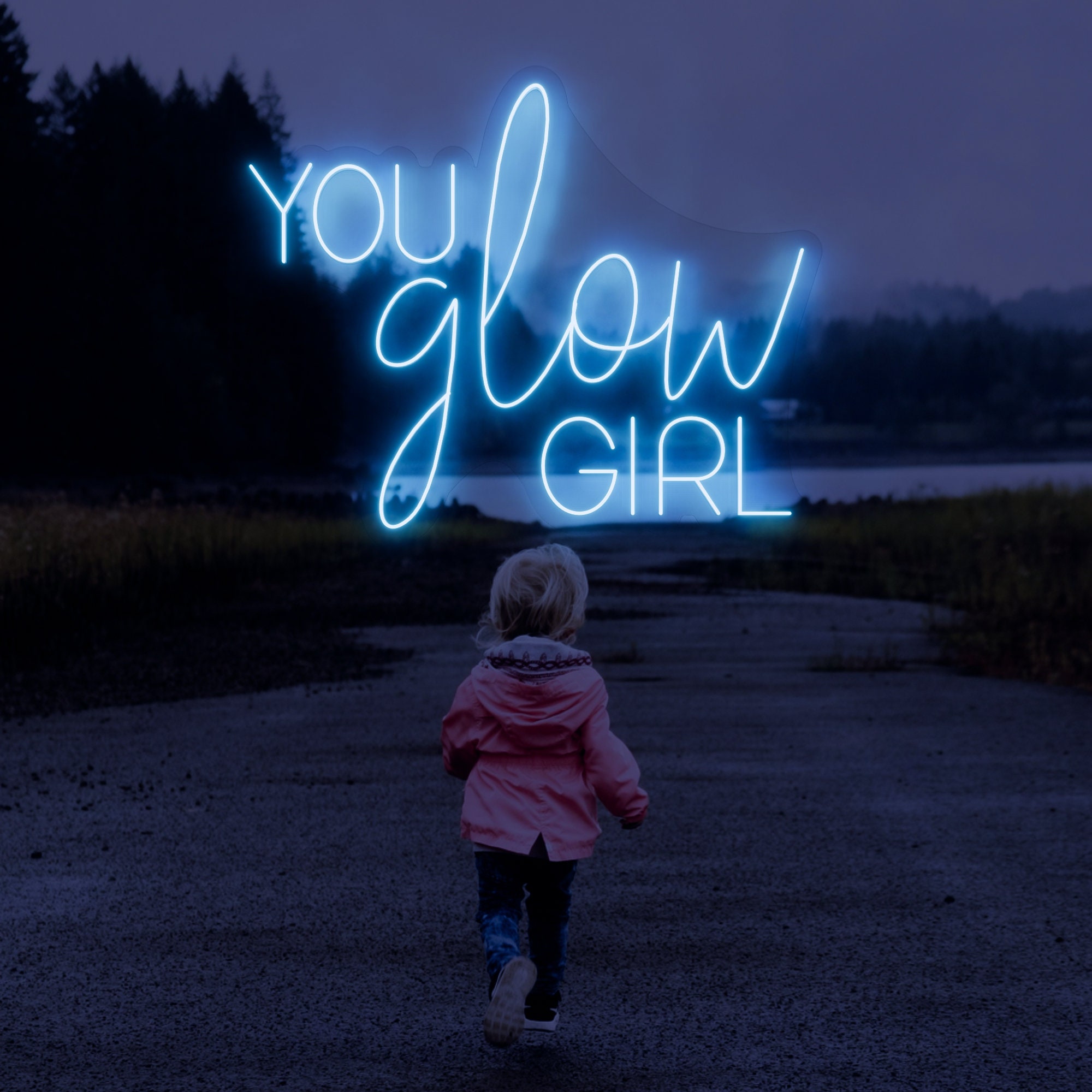 You Glow Girl neon sign/Custom Neon Sign Bedroom/Led Signs Room Decor/Neon Signs Personalized Gifts/Party decor/Wedding Neon Light