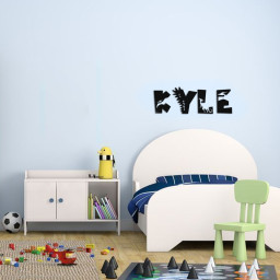 Dino Text – Custom Wall Art