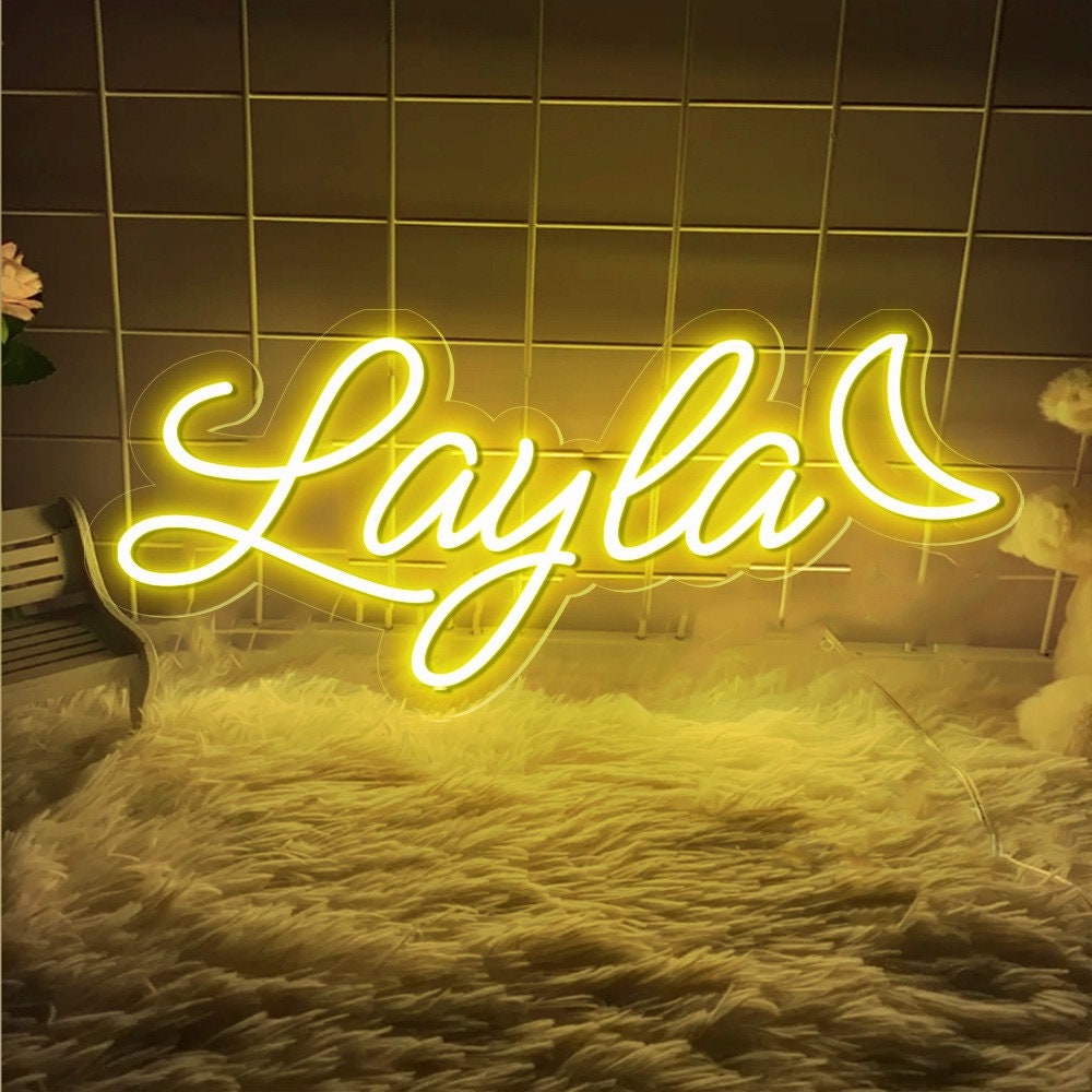 Custom Neon Sign For Kids, Led Sign For Home Decor, Neon Name Sign for Wall Decor, Neon Light For Baby Bedroom Decor, Personalized Gifts