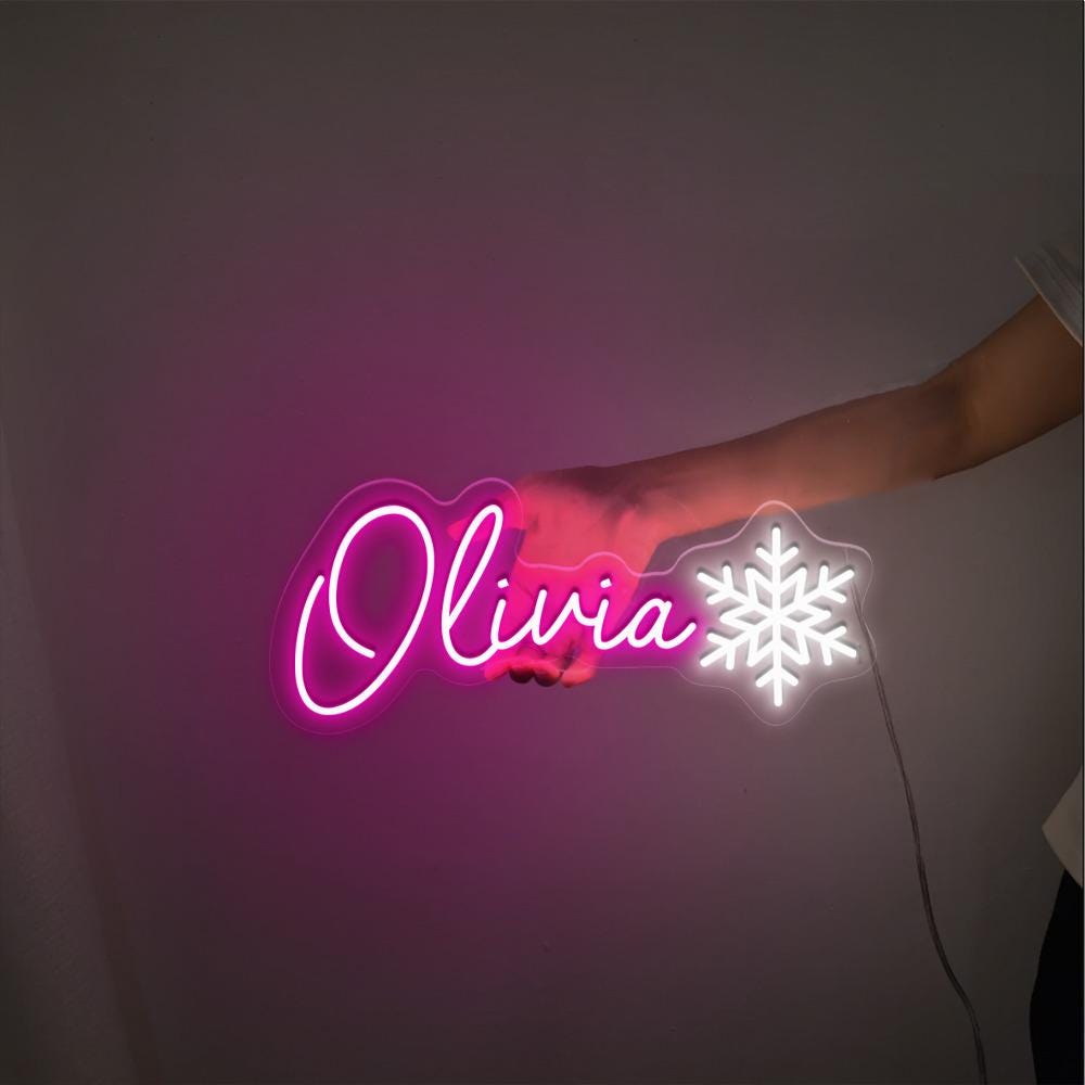 Custom Neon Name Sign, Teenage Girl Gifts, Nursery Name Sign, Neon Light, LED Name Sing, Dorm Decor For College, Personalized Neon Gifts
