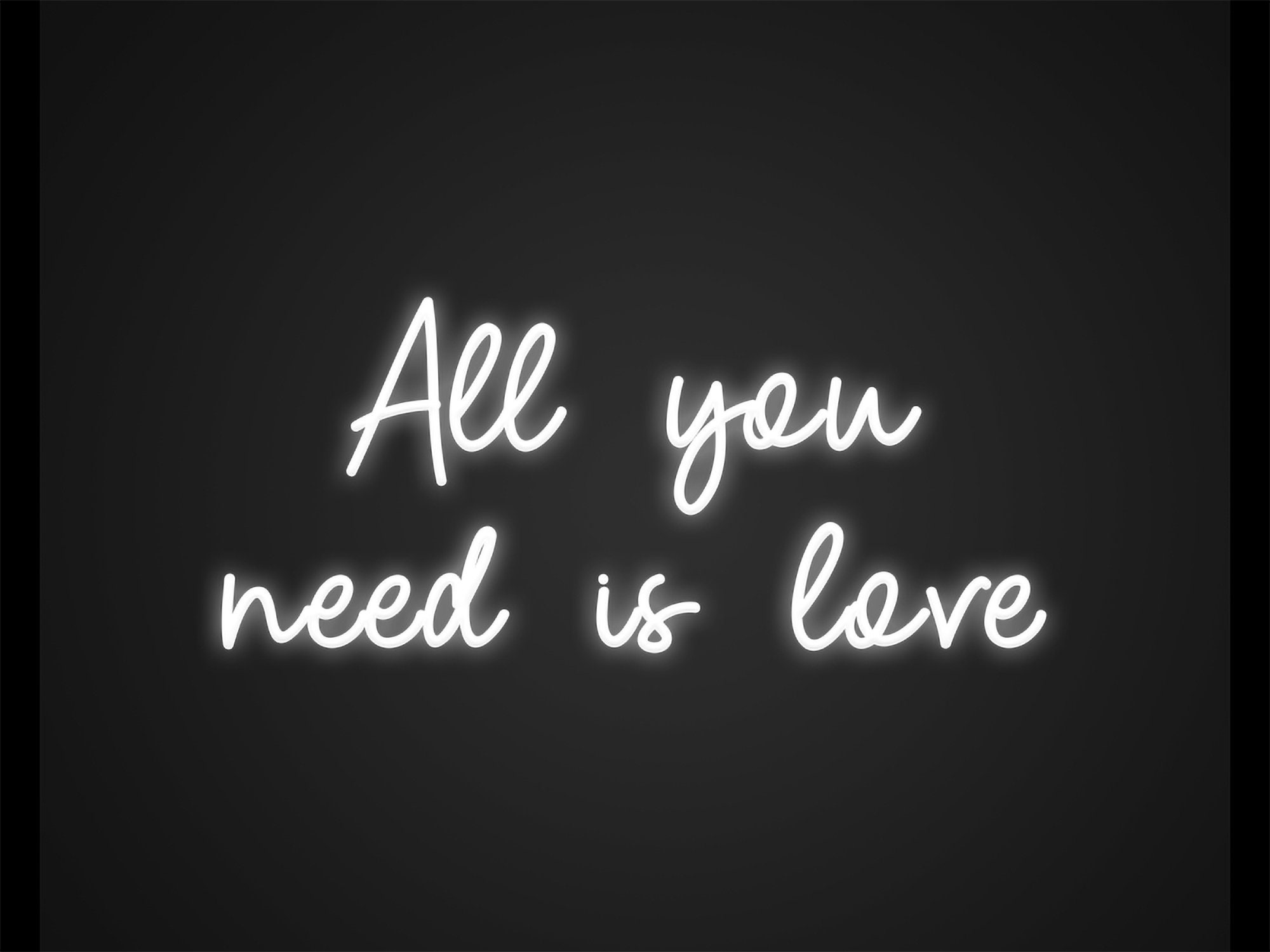All you need is Love Neon Sign Wedding Party Engagement decor Neon Sign Bridal Shower Room Decor Personalized Wedding Gifts Wall Decor
