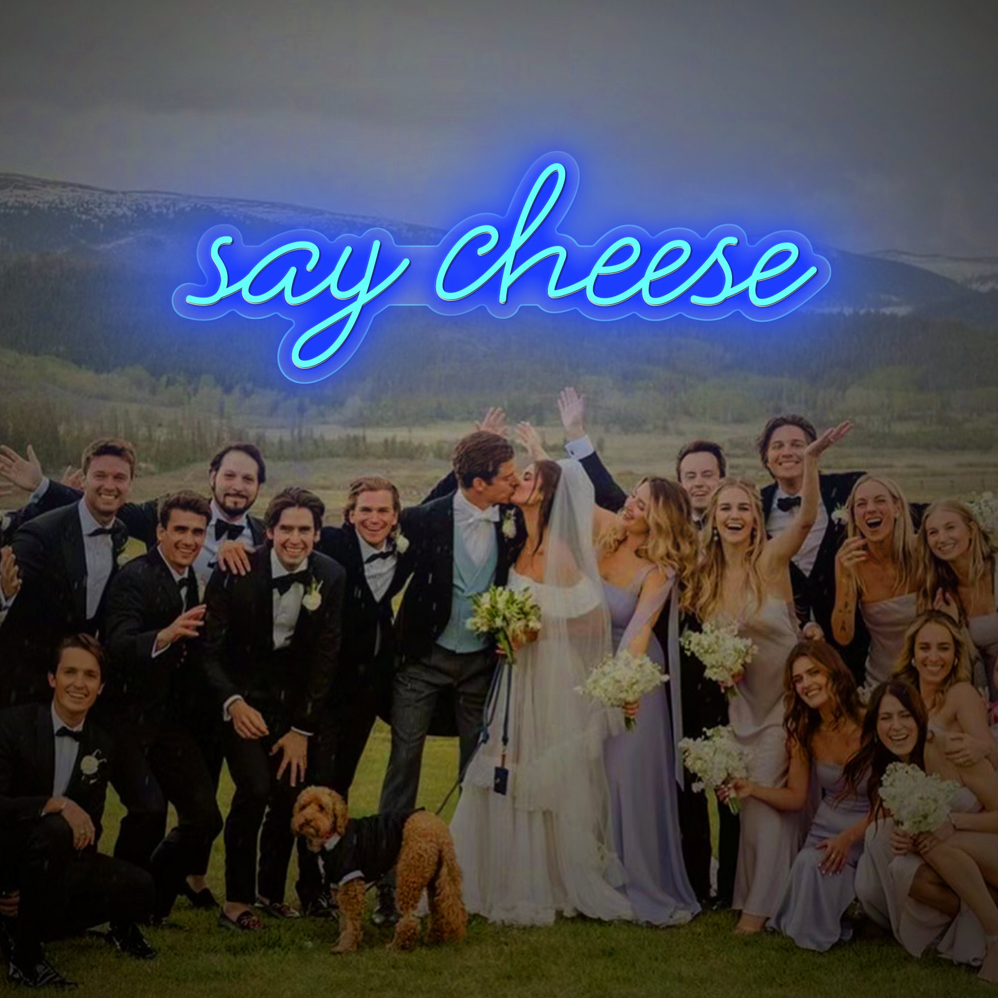 Say Cheese Neon Sign| Say Cheese Lignt Up| Party Neon Sign|LED Sign For Home Decor|Say Cheese Led Neon Sign|Room Wall Decor|Cheese Led Sign