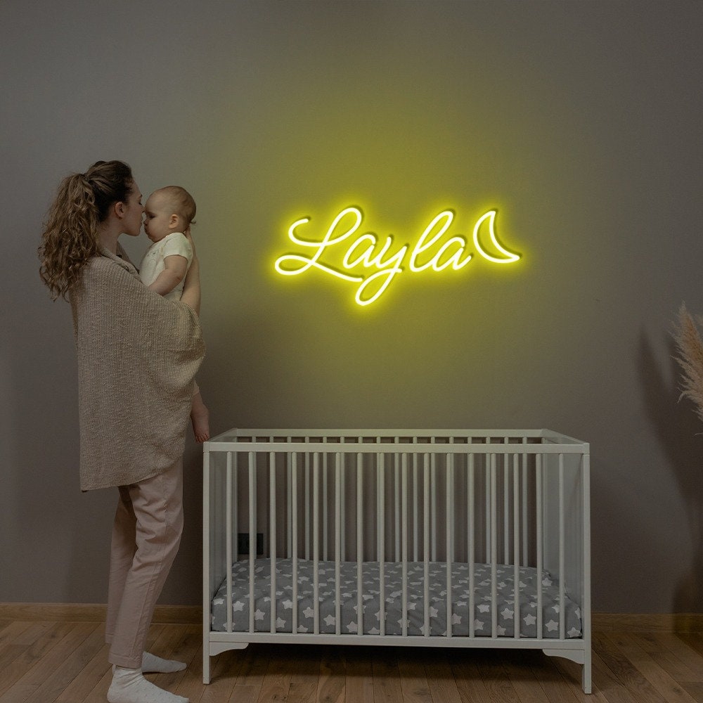 Custom Neon Sign For Kids, Led Sign For Home Decor, Neon Name Sign for Wall Decor, Neon Light For Baby Bedroom Decor, Personalized Gifts