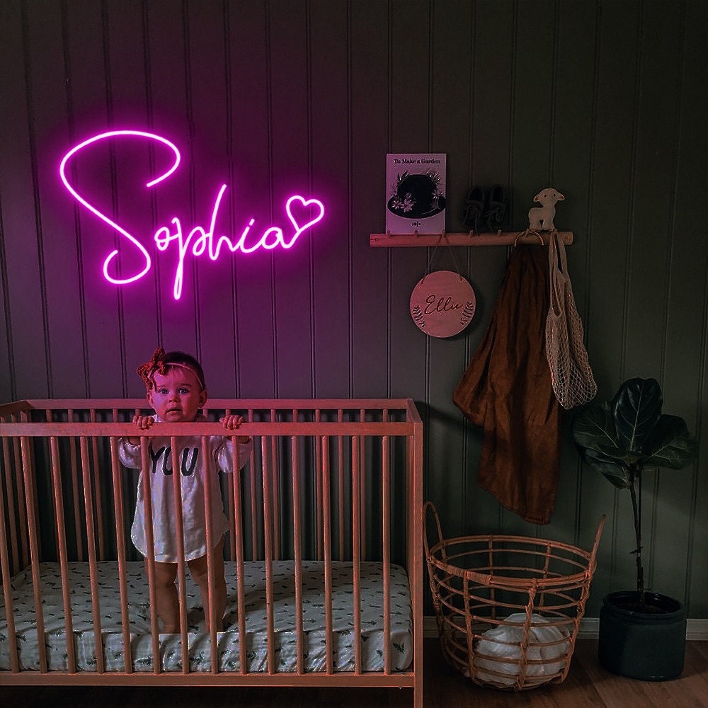 Custom Name Neon Sign For Kids, Neon Sign Bedroom, Neon Sign Custom, Neon Sign Bedroom Decor, Kids Room Decor Home Decor, Gift For Kids.
