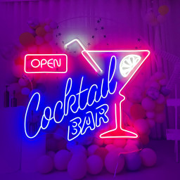 Custom Bar Neon Light | Neon bar sign | Led Light Cocktail | Hneon beer sign | Bar open Neon Signs | Champagne beer LED Decor Club Signage