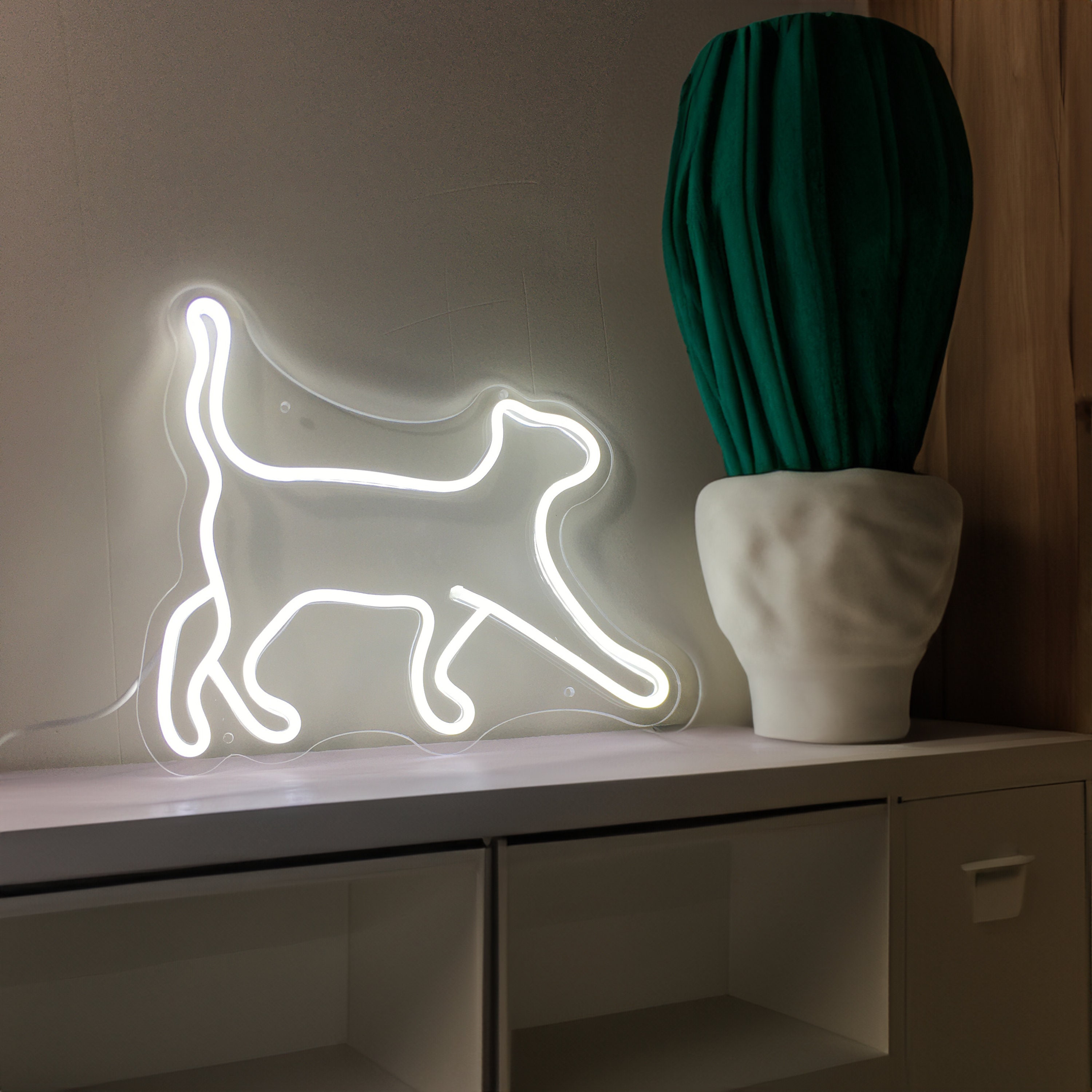 Custom Neon Sign Animal Cat Small Tabletop Custom Neon Sign Night Light Bedroom Neon Sign Wall Decor Cute Neon Sign Mini Neon Sign