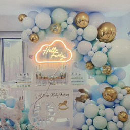 Hello Forty Neon Sign Custom Name Logo Happy Birthday Gift Led Light Bedroom Home Night Light USB Children's Room Decoration Wedding Decor